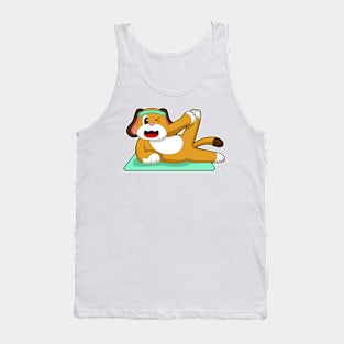 Dog Yoga Yoga mat Fitness Tank Top